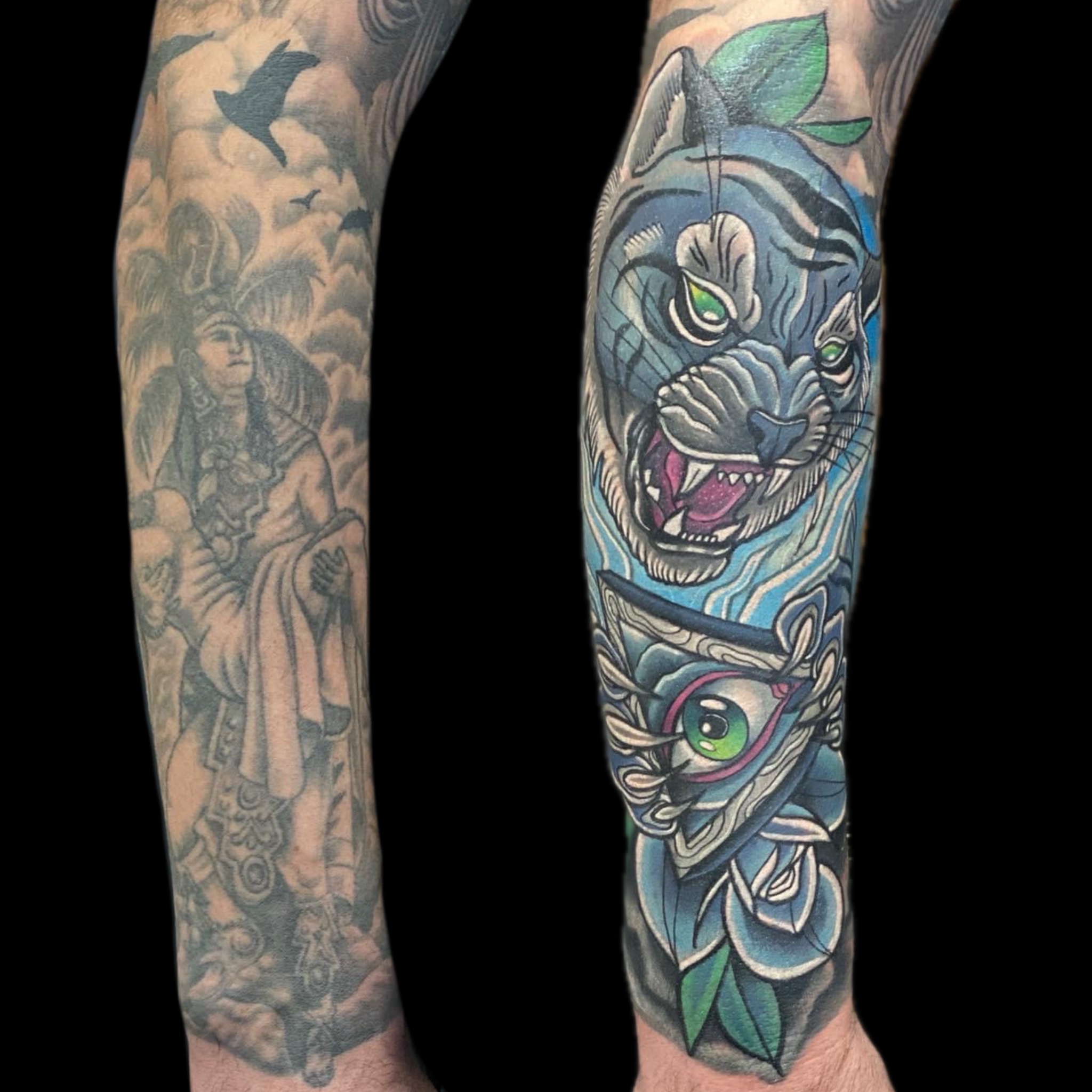 Cover-up tattoo — Salvation Tattoo Studio